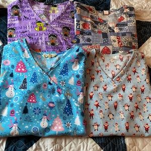 XL Scrub tops